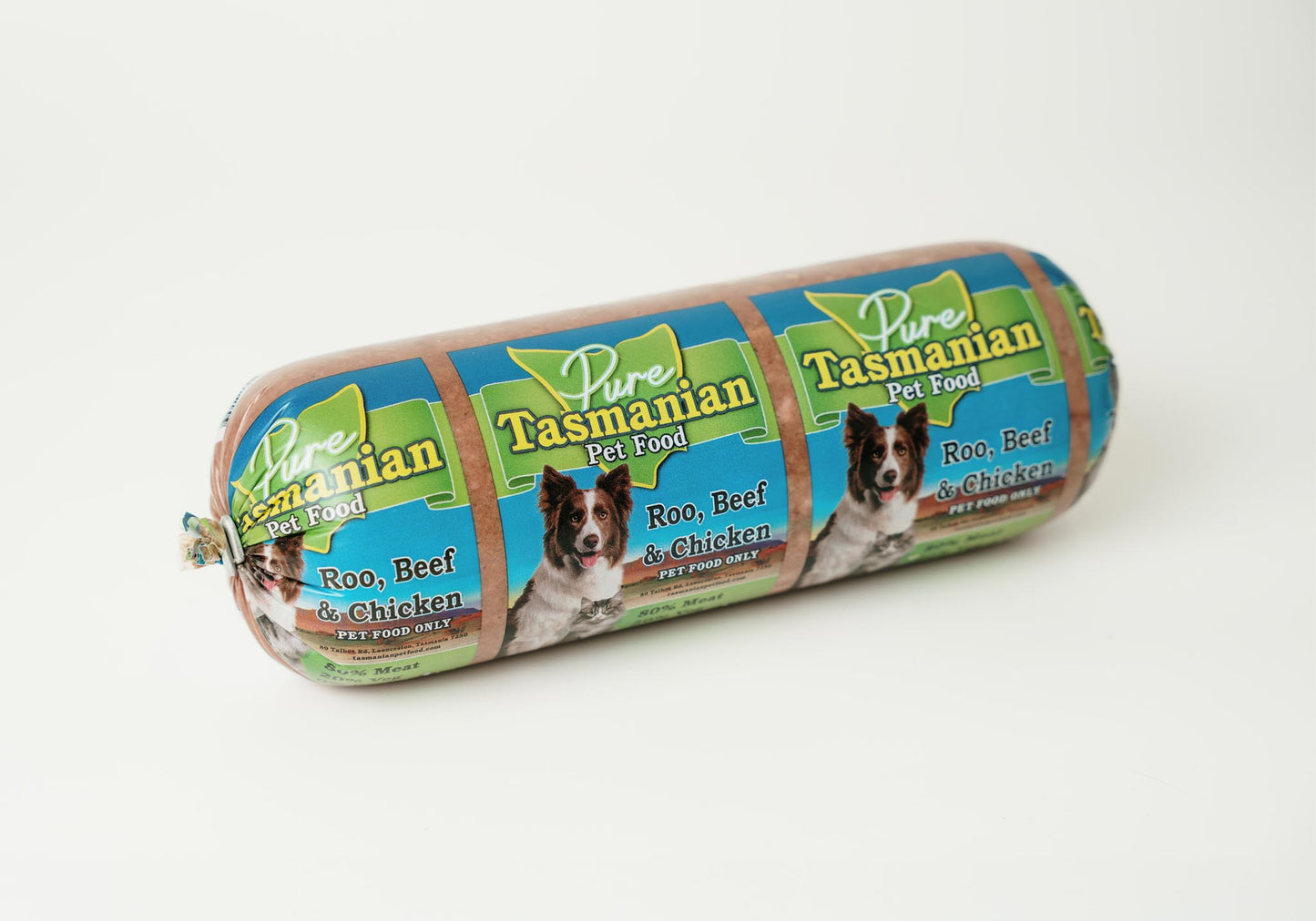 Roo, Beef & Chicken Cooked Roll, 10 x 1kg Box (Refrigerated)